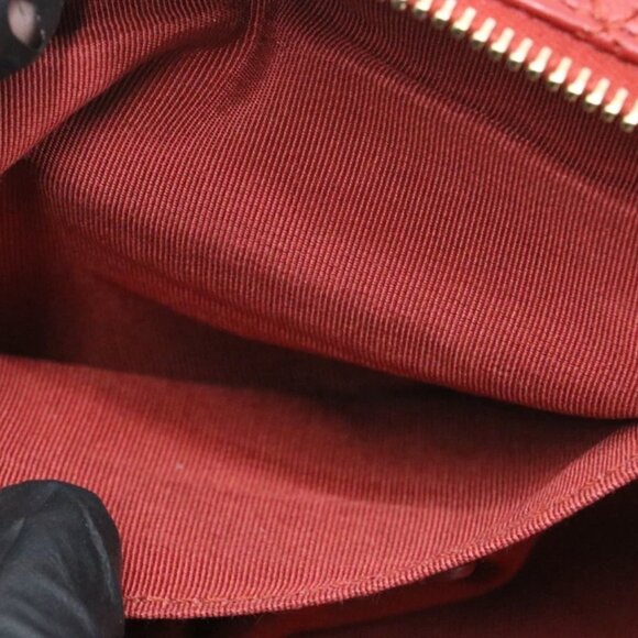 Chanel Quilted Lambskin Red Waist Bag Fanny Pack Gold Hardware 28373806 - Picture 15 of 16